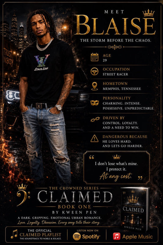 Claimed Character Visual ~ Blaise Brown
