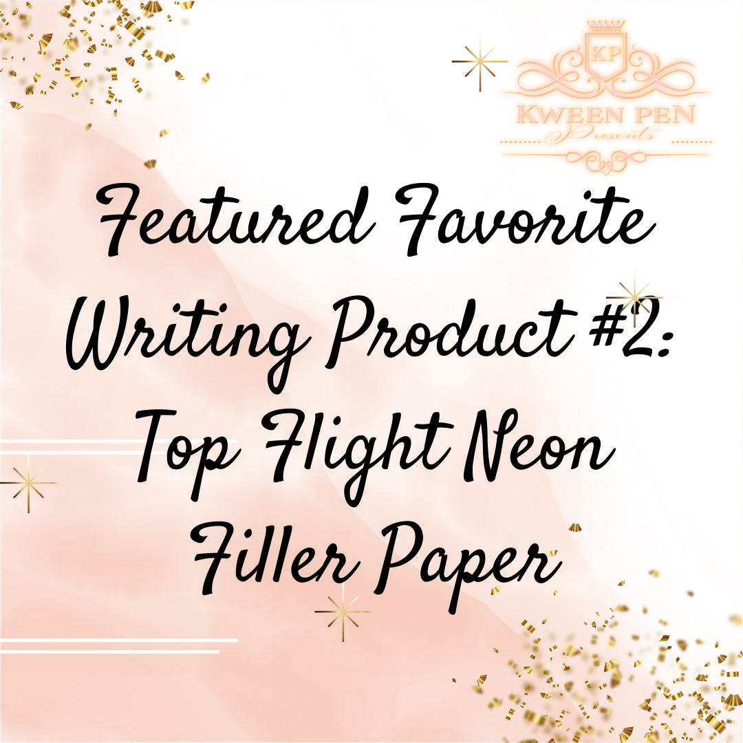 Featured Favorite Writing Product #2: Top Flight Neon Filler Paper, Assorted Colors