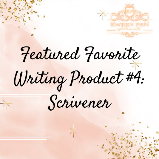 Featured Favorite Product #4: Scrivener