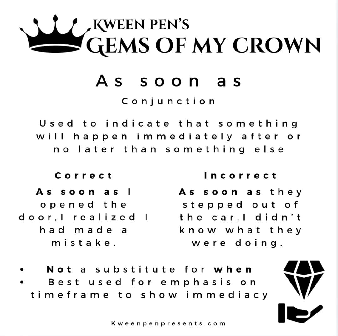 Gems of My Crown ~ As Soon As