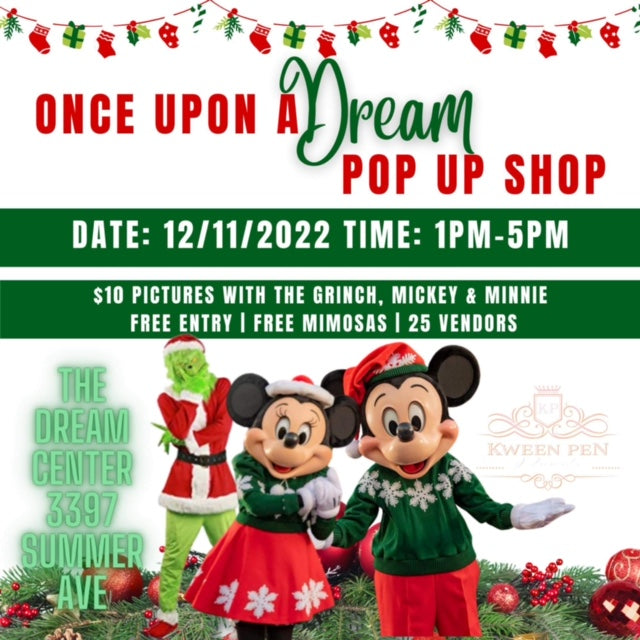 Once Upon A Dream Pop Up Shop 2022