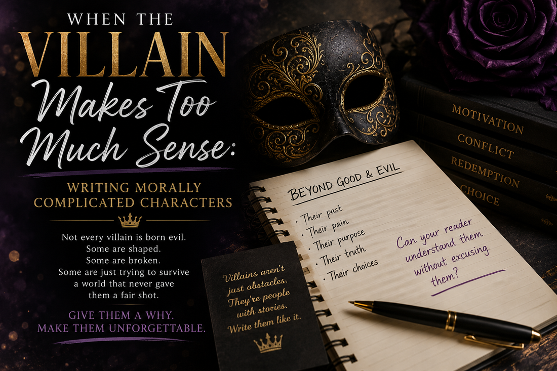 When the Villain Makes Too Much Sense: Writing Morally Complicated Characters
