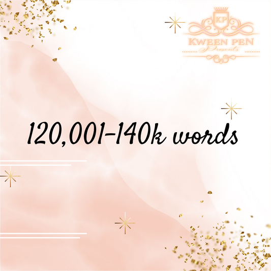 Manuscript Editing 120,001-140K Words