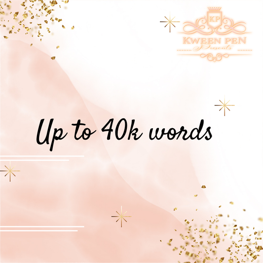 Manuscript Editing Up To 40k Words
